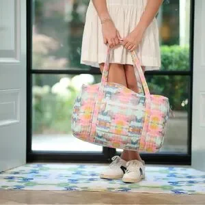 Laura Park | Bags | Laura Park Antigua Smile Weekender Duffle Bag ...